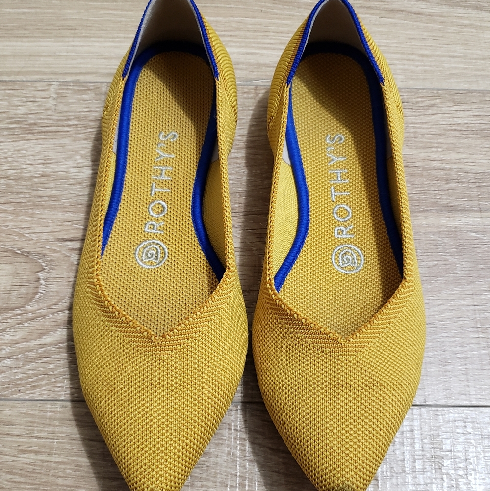Rothy's Marigold Points Size 6.5